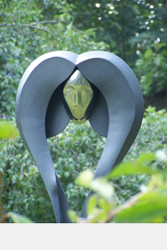 FLORA: Stahl / Edelstahl, Höhe ca. 220 cm, 2006